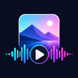 Biểu tượng Pixgram slideshow ảnh âm thanh